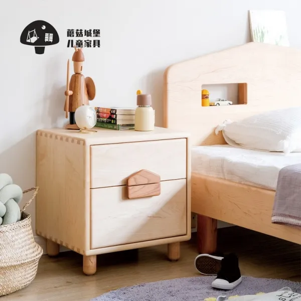 침대협탁 원목침대 주인 침실 침대옆 작은수납장 캐비닛 수납장 북유럽스타일의 어린이방 가구, C01-작은집 침대헤드수납장 4월 배송시