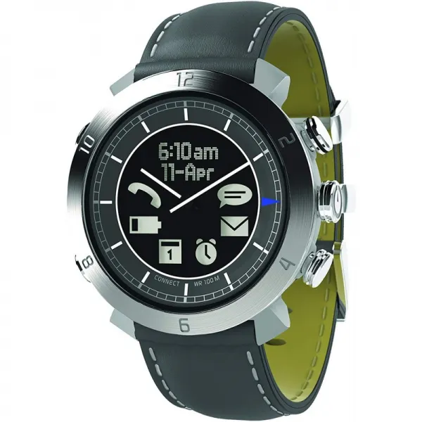 CONNECTEDEVICELtd. COGITO CLASSIC Leather Grey CW2.0-008-01, 단일상품, 단일상품
