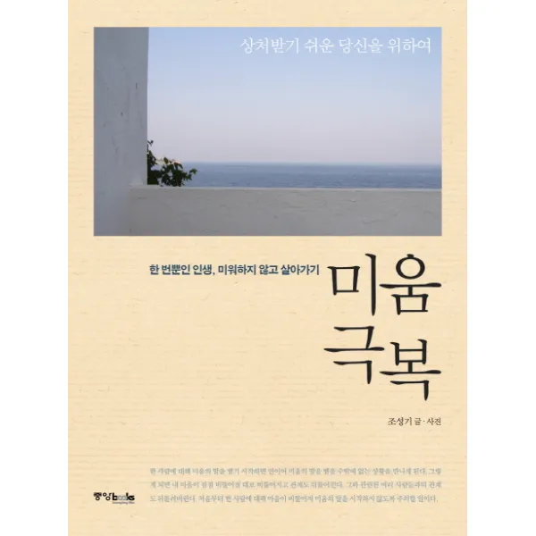 상처받기 쉬운 당신을 위하여 미움 극복:한 번뿐인 인생 미워하지 않고 살아가기, 중앙북스