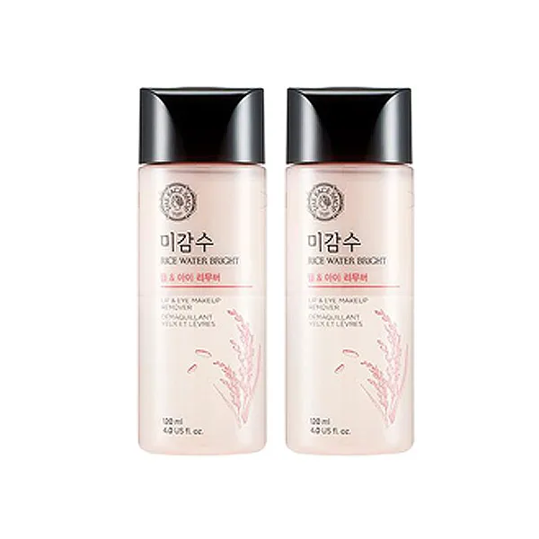 더페이스샵 미감수 브라이트 립앤아이 리무버 2개묶음 120ml 250ml 선택 립앤아이리무버, 2개