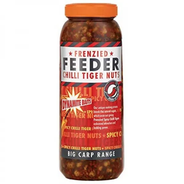 다이나마이트 미끼 광란 피더 너트 색상 2.5 칠리 타이거-2.5 리터 용기