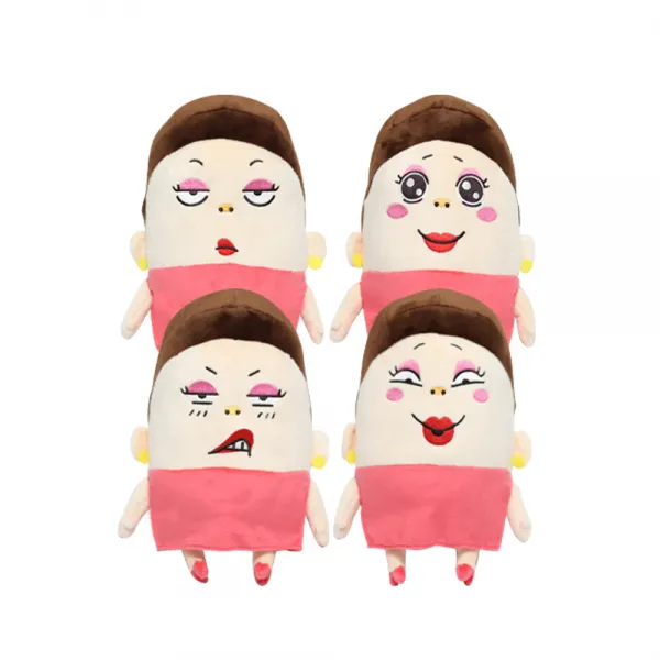막장 싸모님 사모님 캐릭터 인형 25cm 부모님선물 카카오 이모티콘 토이미라클, 4. 신난 싸모님