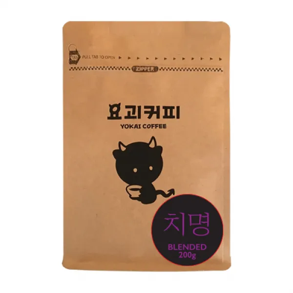 요괴커피 치명 블랜디드 200g 원두커피, 홀빈(분쇄안함)