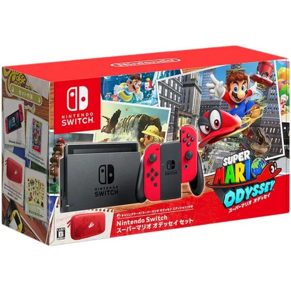 예상수령일 2-6일 이내 닌텐도 Nintendo Switch 슈퍼 마리오 오디세이 세트 B075LC4LK3 일본아마존추천, 상세 설명 참조0