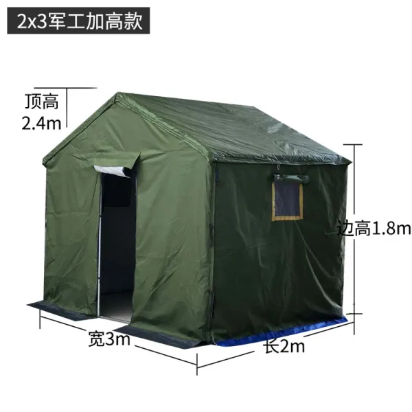 해외 면텐트 타프옥외 공사 3층 장비와 공사장 재해복구 민간 거주자용 난방. 12848 단일옵션 옵션15