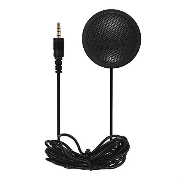 Rakuby 마이크 미니 데스크톱 콘덴서 전 방향 3.5 mm 4 극히 TRRS 플러그 컴퓨터 PC 노트북 용 iPad iPhone Samsung Huawei Smartphone