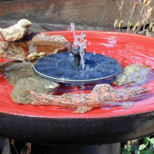 핸드카트 미니 분수 태양광 파운틴 펌프 연못 목욕 플로팅 1개