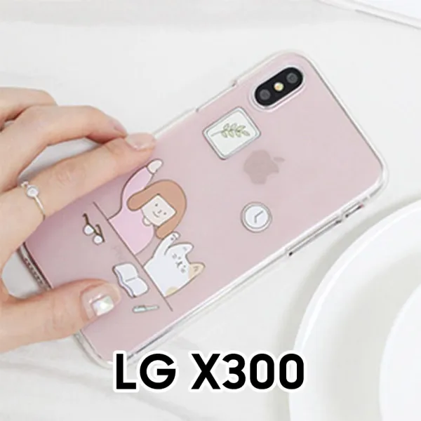 [유앤강] / 소울메이트 LG X300 K120S 투명 젤리케이스 / 액세사리 보호