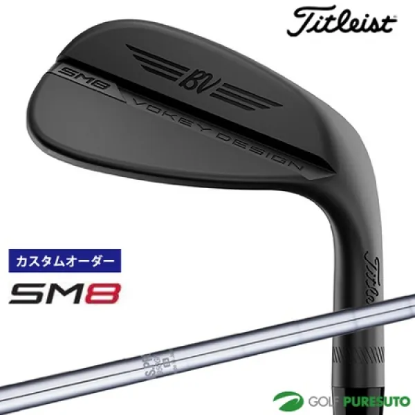 ＼★선착 쿠폰 배포중★／커스텀 오더 타이틀리스트 bow K 디자인 SM8 웨지(wedge)（56도～62도）제트 블랙, 상세 설명 참조18, 상세 설명 참조18