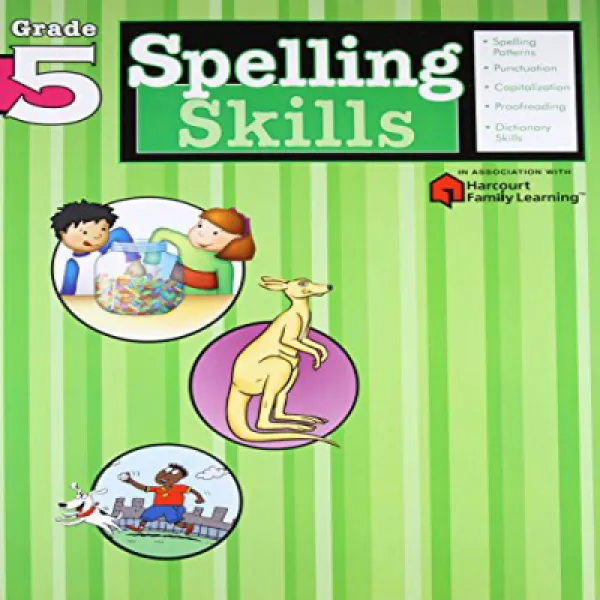 Spelling Skills: Grade 5 (Flash Kids Harcourt Family Learning) 철자법 : 5 학년 (Flash Kids Harcourt 가족 학습, 1