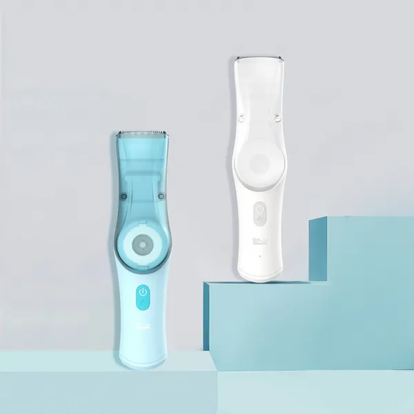 MOLY 미지아 아동 음소거 유아이발기 흡발기 J1037 이발기, 블루