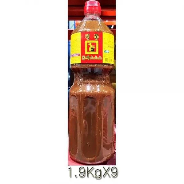 서해식품 돈까스 소스 1.9Kgg X9 건강에좋은음식 간단요리 건강에좋은음식 경양식돈까스소스 돈가스소스 돈까스소스 맛있는소스 업소용식자재 업소용식재료 정성가득, 본상품선택