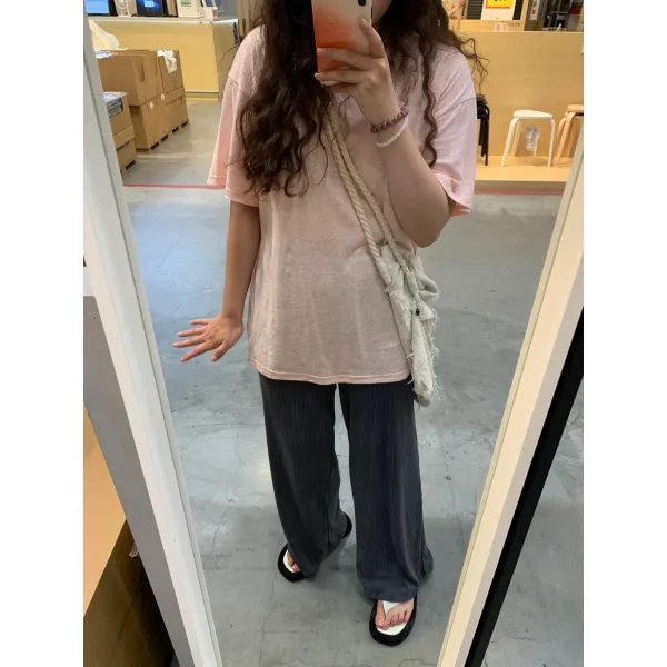쿨링 팬츠 너 의 큐트 칠CUTE 입다 네 두개 월 늘어지다 여름 B갖추다 야 빈백 모두 사랑 4846661501