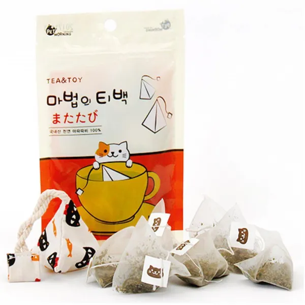 고양이 기호품 마따따비 티백 8개입 고양이허브, 1개