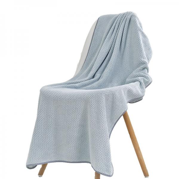 퍼투 간편 건조 바스타월 70 x 140cm, 1개, 그레이 시안