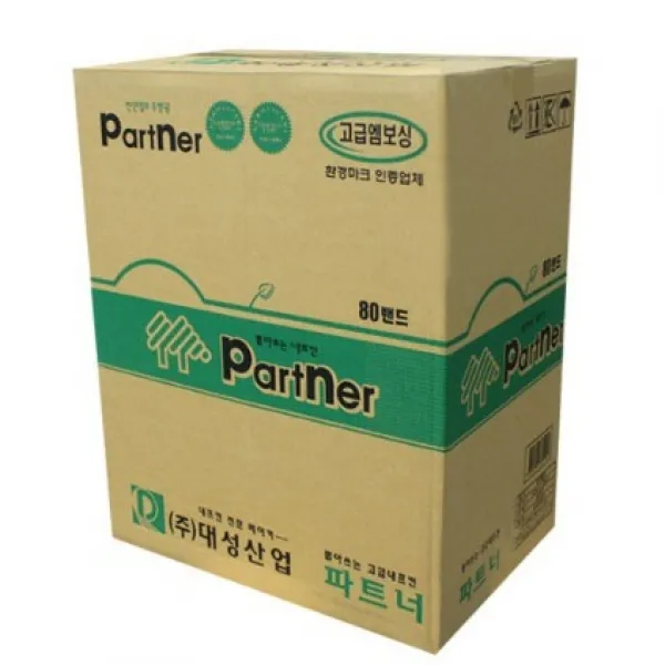 파트너 냅킨 80밴드, 8000매, 하얀색