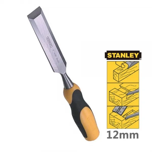 Stanley 스탠리 목공용 끌 12mm 코팅날 카본스틸 나무치즐
