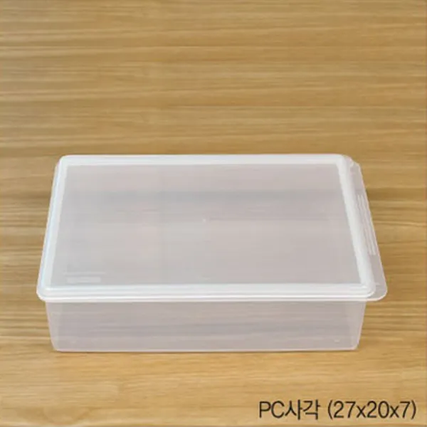 PC사각 외피 보존식용기 음식보관용기대 26243EA, 본상품선택