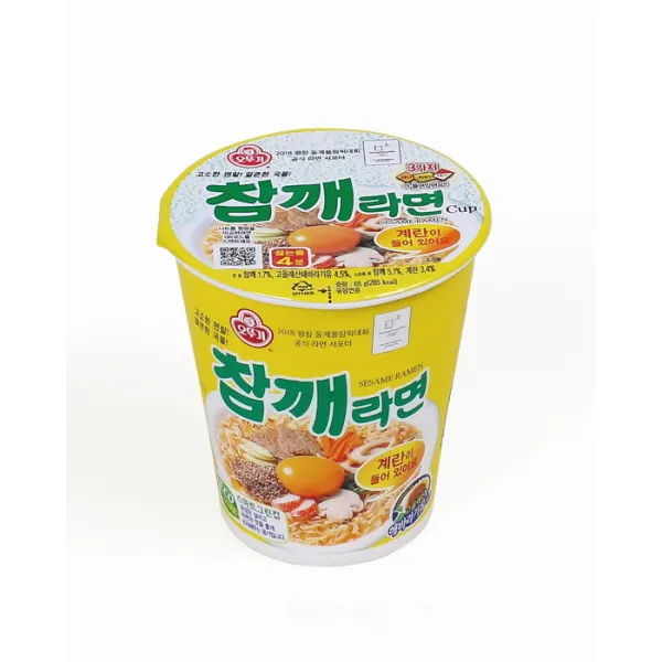 개작은컵참깨라면오뚜기 QHP+M50 컵라면_01191980, 1택할께요