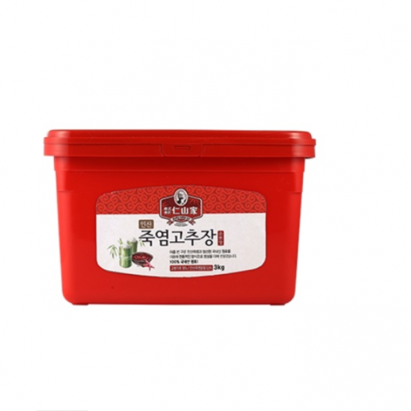 인산가 (주)인산가 정품 인산 죽염고추장 순한 맛(2.5kg) 인산죽염+ 농협 홍삼초코크런치(49g), 1박스, 2.5kg