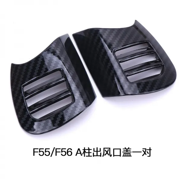 미니에어컨 전용 BMW미니 mini cooper F55F56내부장식 탄소섬유 장식 송풍구, T05-F55/F56A기둥이 나오다 바람출구 한 쌍을 짓다