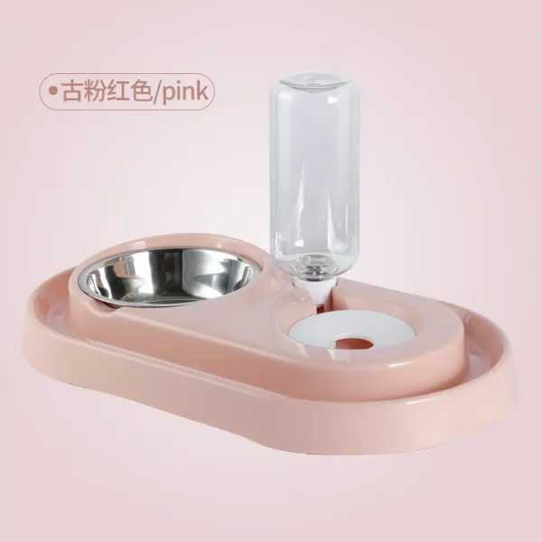 타이머급식기 고양이 사료 투식기 강아지 셀프 물을마시다 일체 신기 하지 않다 플러그를 뽑다 3588606729, 물을마시다 먹이를주다 일체 기 (옛적