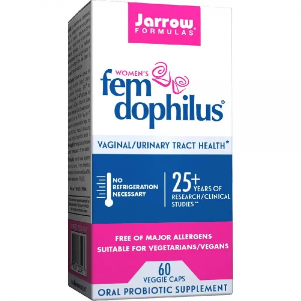 [미국 직구] Jarrow Formulas Fem Dophilus 모자 당 10 억 개의 유기체 질 및 요로 건강 60 개 3 팩 COOL SHIP (PACK OF 3), 상세페이지참조
