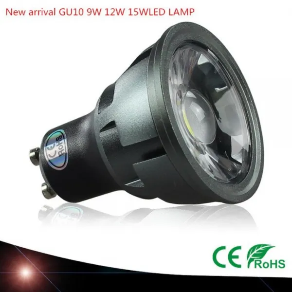 해외직구 30 pcs dhl led 스포트라이트 mr16 9 w 12 w 15 w 12 v dimmable 램프는 크리스마스 발행자, 12W, 온난한 백색