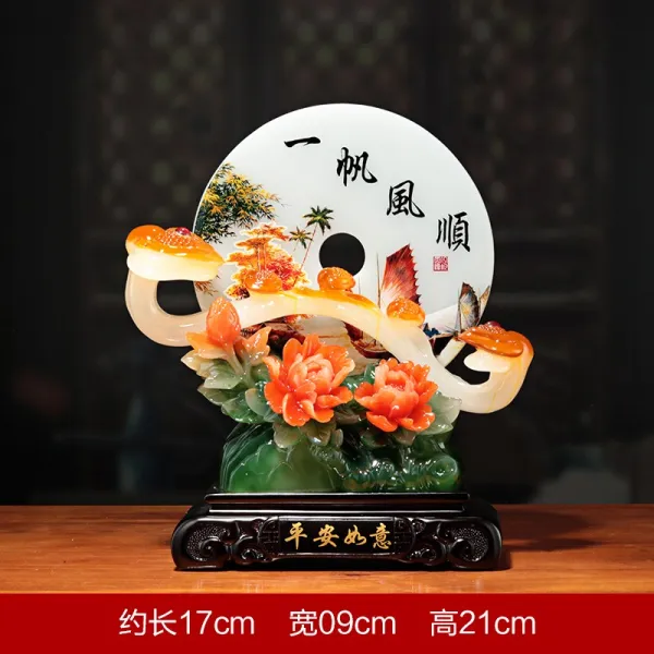 Mar.22 49번 평안 무사안일 단추 홈 거실 Tv 캐비닛 신중식 술장 장식 집들이 새집 선물z 트럼펫 이 순풍 에 돛 을 달다.