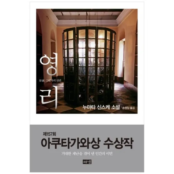 [해냄출판사] 영리 그림자의 뒤편누마타 신스케 소설 [양장본
