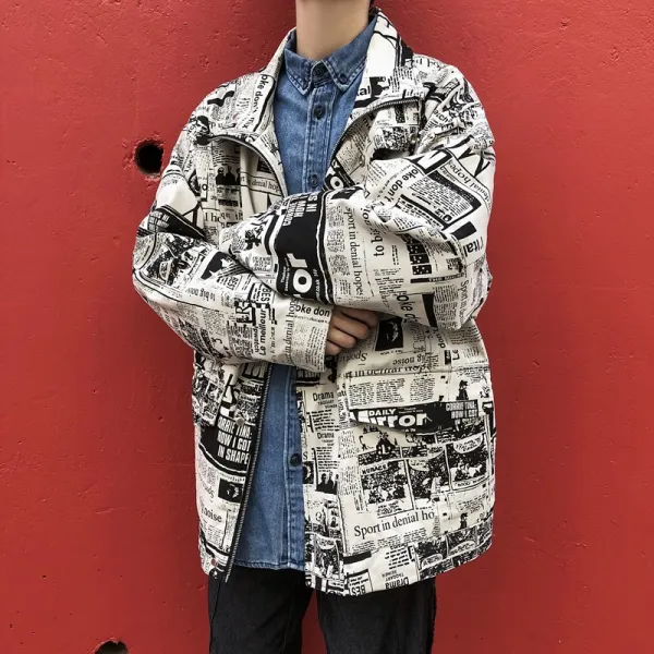 벨라루티 유니크한 빈티지룩 남성 캐주얼자켓