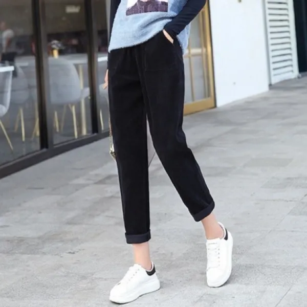 르미앙 여성 골덴 팬츠