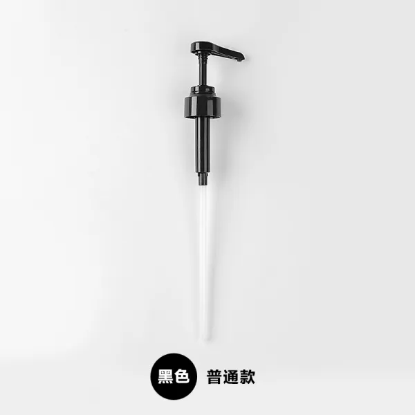 T 누름식 굴소굴 오일병 압입 입 스테인리스 스틸 압출 펌프헤드 소모 주전자 전용 신기 가정용 굴소주방 레귤러핏 블랙