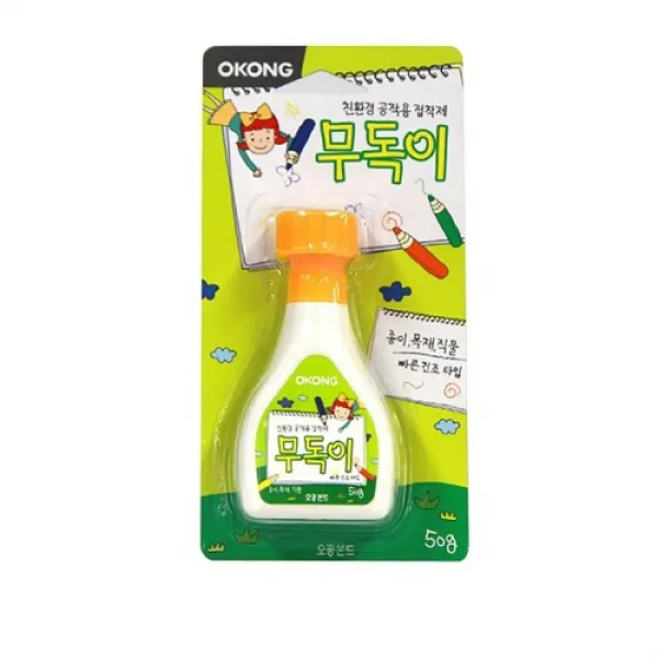 [더착한푸드]오공무독이 (208G_50G_카드) 시트지 접착 벽지 접착 접착 보수재 오공 접착제