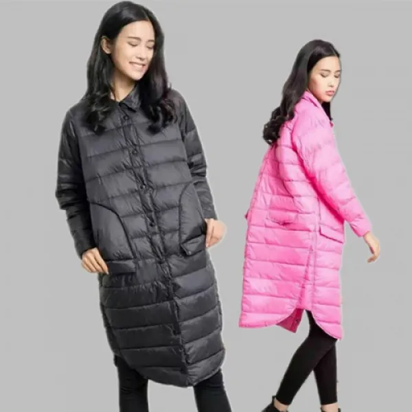 [해외]여성상의 > 캐쥬얼 점퍼/자켓 여성 캐쥬얼점퍼 / 아우터 2015 winter new Korean version of the new ultra-thin down coat Maternity jacket Girl