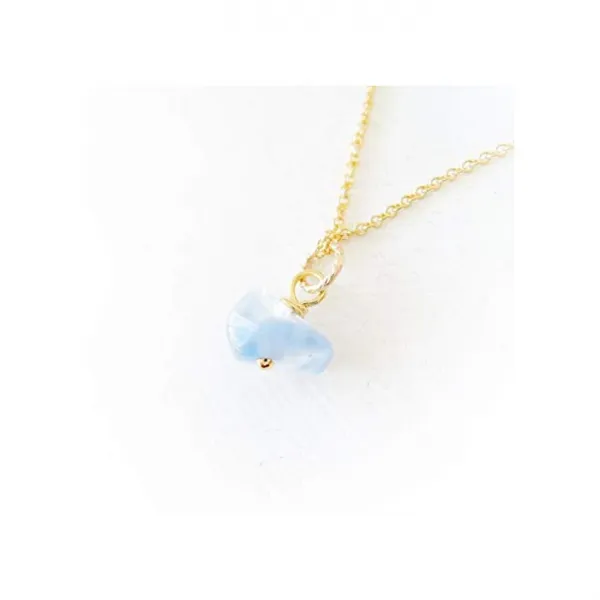 Silvia de atelier LUXE 뒤 모루체 라이트 인 쿼츠 미니 공중제비 14kgf 목걸이