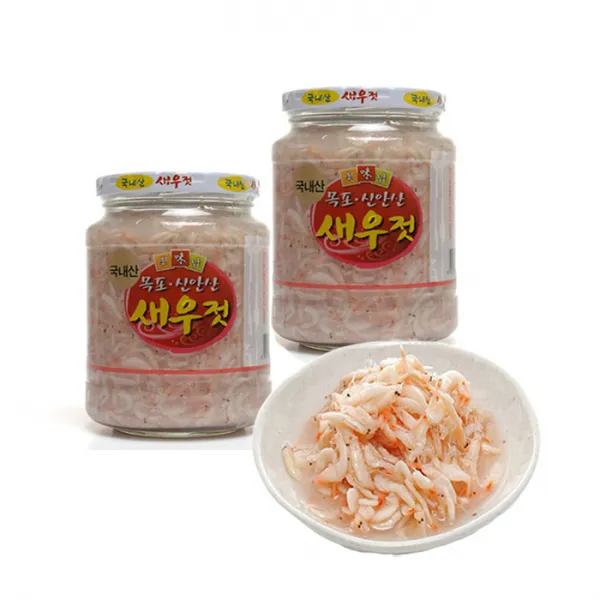 [엄다식품] 종가댁 국내산 새우젓 500g_2EA, 2개, 500g