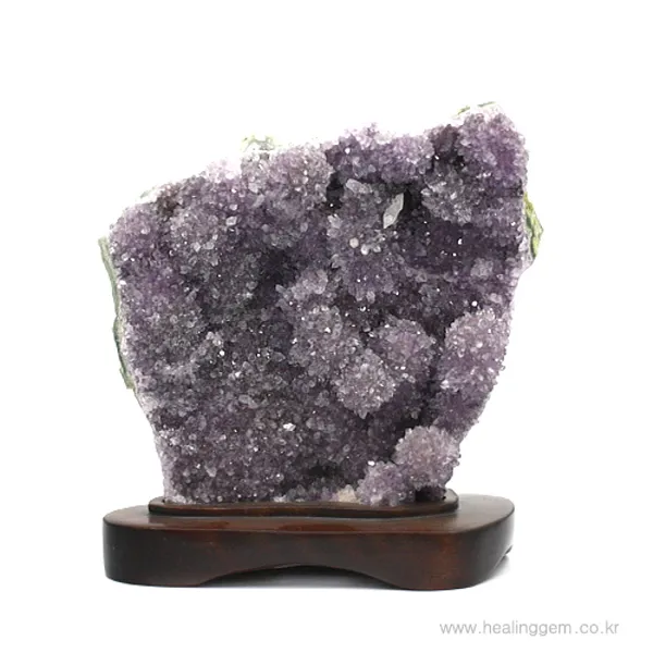 세진힐링젬 자수정관상석(160X180mm)(1320g) HGP-1230, 단품