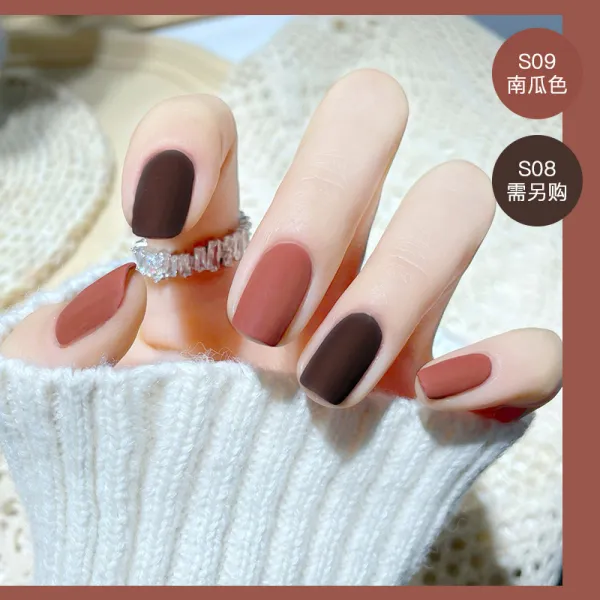 매니큐어 그물 빨간모래 매니큐어 수성 벗겨지다 면제하다 자연 건조하다 임산부 사용 가능 네일숍 매니큐어, {