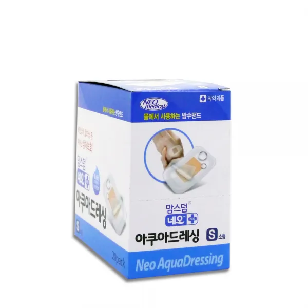 네오메디컬 네오아쿠아드레싱 찰과상 방수밴드 반창고 소형 S, 20개