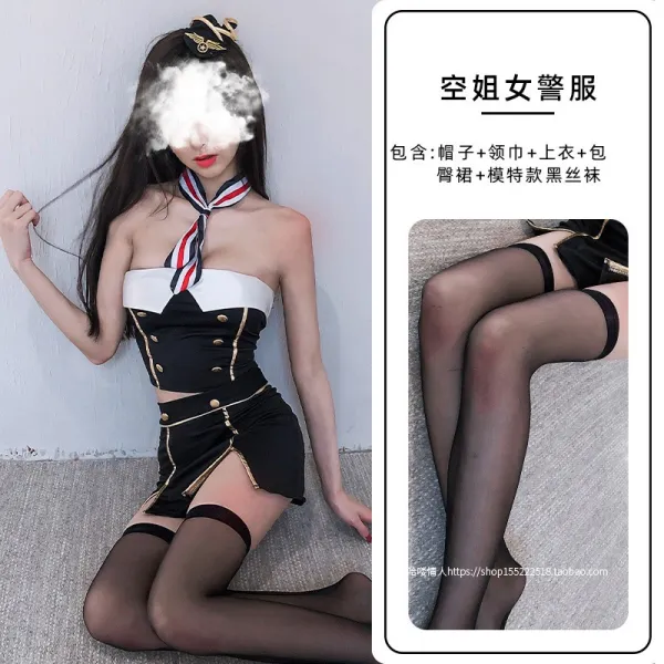 고퀄리티 자체제작 메이드복 여경 코스프레 이벤트복