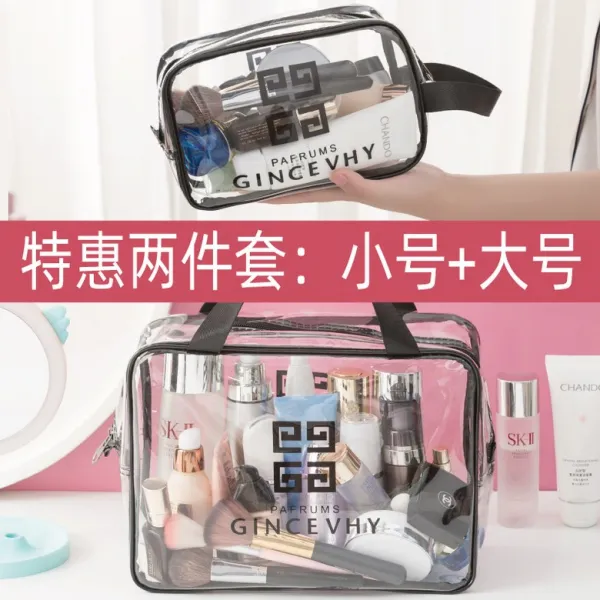스누피아이패스파우치 넷레드 파우치 여성 휴대용 대용량 화장품 수납가방 인스풍 오버파이어 여행 방수