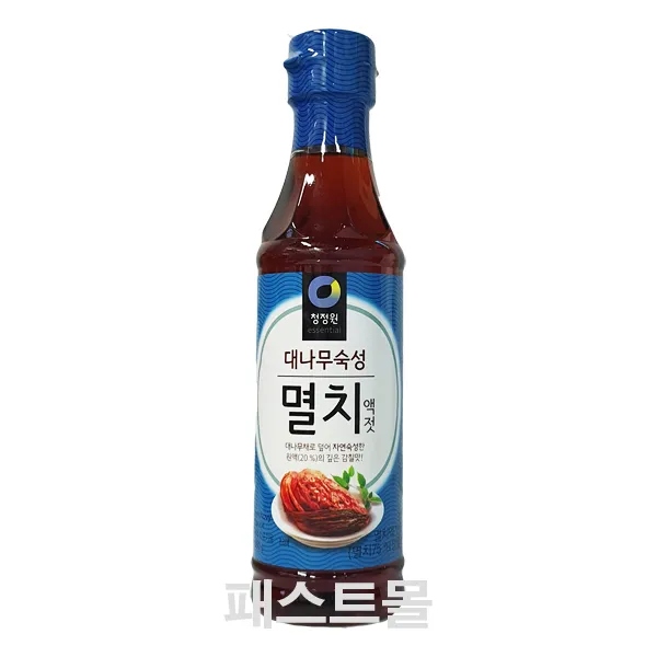 청정원 남해안 멸치액젓 500g, 1