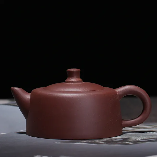 인터마켓_A 자사호 흥에 맞다 명가 순 수공 원광 살몬 1조 스카이라인 찻주전자 다기 빅 새는 것을 줍다, 보라색 흙탕물 소박 타입