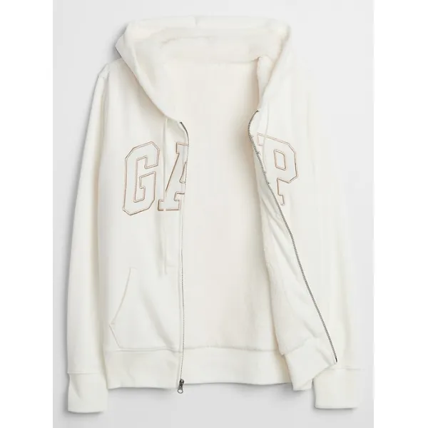[갭][GAP][여성]티셔츠Gap Logo Sherpa-Lined Zip Hoodie