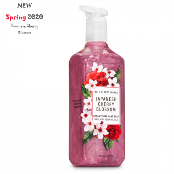 배스앤바디웍스 [2020 봄신상] 크리미 룩스 핸드솝 제패니즈 체리 블라썸 236ml, 1개