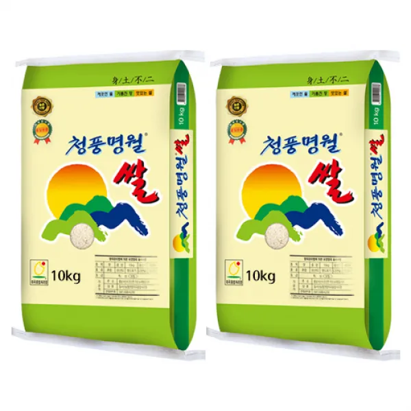 [2019년산] 청풍명월 20kg, 단품