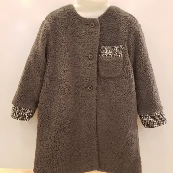 레노마 키즈 여아 덤블 뽀글이 코트~올 겨울 유행 저격~우아한 뽀글이~겨울 30% 코트