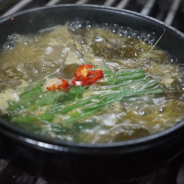 부산 경상도식 미꾸라지뼈 없는 맑은 시원한 추어탕 1kg*4팩