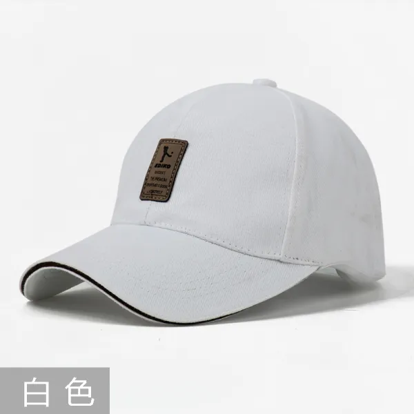 모자 남성 여름 헌팅캡 차양 썬캡 통기성 야외 야구 레저관광 낚시, C14-고질 커피 표 A화이트
